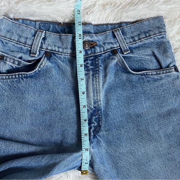 Vintage Levi’s Student Fit 550 Orange Tab Jeans Size 27W 28L - Picture 8 of 10